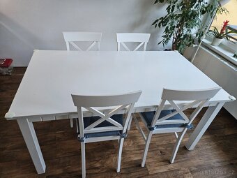 Jídelní stůl a 4x židle set Rustikál - 3