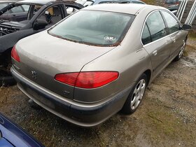 Peugeot 607 2,2HDI 98kW 2000 4HX - jezdi, díly - 3