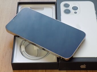 APPLE iPhone 13 Pro 128GB Silver - ZÁRUKA - TOP STAV - 3
