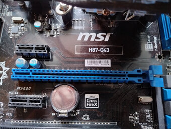 MSI H87-G43 + i5 4670 + 16GB RAM + Fera - 3