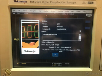 Digitální fosforový osciloskop Tektronix TDS7104 1 GHz 10 GS - 3