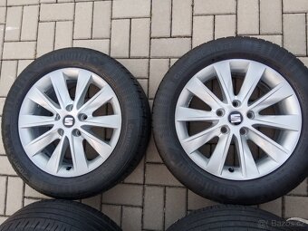 alu kola 5x112 r16 Seat a letní 205/55/16 - 3