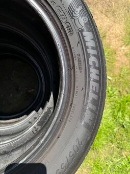 Letní Michelin 205/55/16 DOT 39/21 vzorek 6mm - 3