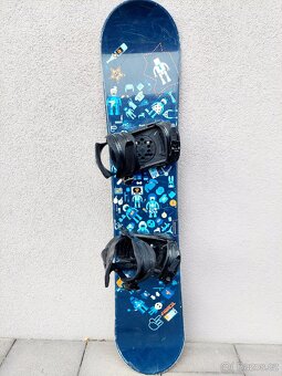 Snowboard SALOMON, 124 cm + boty - 3