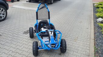 Dětská Bugina MiniRocket MudMonster 98ccm Modrá - 3