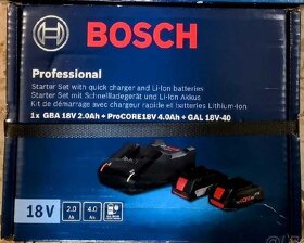 Vrtací kladivo Bosch Professional +baterie +nabíječka - 3