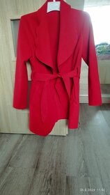 Červený fleecový kabátek - 3