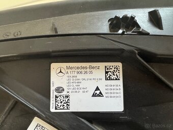 Přední světlomet Mercedes-Benz W177 A1779062605 LED pravý sv - 3