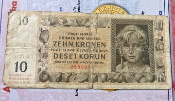 Bankovky protektorát Čechy a Morava - 3
