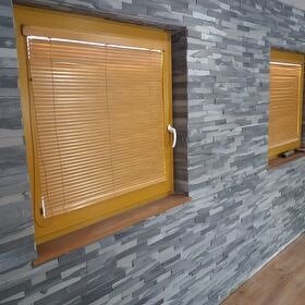 NEJLEHČÍ Betonový obklad imitujicí kámen technikou 3D tisku. - 3