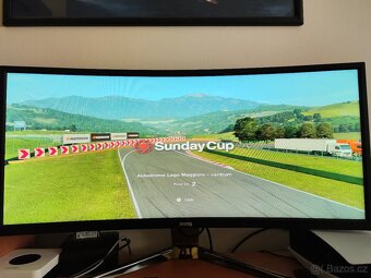 Prodám prohnutý LCD monitor BenQ XR 3501 úhlopříčka 35 palců - 3