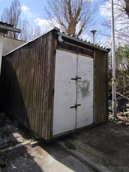 Zateplená stavební buňku s dřevěným obkladem - 3