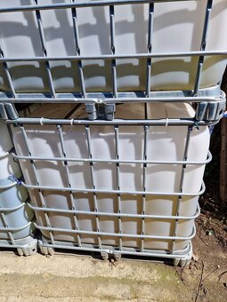 Prodám IBC barel na vodu 1000l - 3