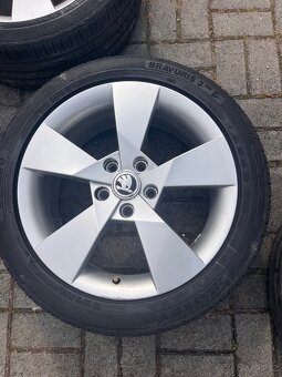 Originál kola Škoda 112x5 17 palcová - 3