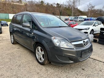 Opel Zafira, 1,8 16V, 7 míst, 2013, šedá, hotové rozvody - 3