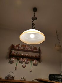 Skleněný lustr. - 3