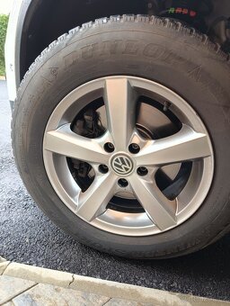 ALU Disky 7x16, 5x112 včetně pneu Dunlop - 3