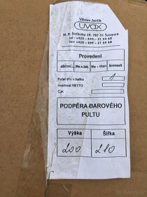 Podpěry barového pultu 3 ks - 3