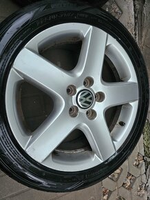 ALU letní kola disky VW Sharan Touran Golf 5x112 R17 - 3