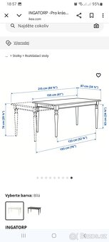 Rozkládací stůl Ikea - 3