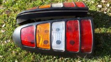 zadní světla opel astra kombi G + roleta kufru + díly - 3
