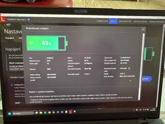 Lenovo Thinkpad X1 Nano Gen 2, záruka - 3