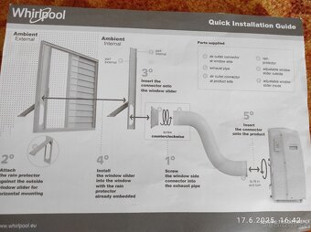 Mobilní klimatizace Whirlpool PACW29HP - 3