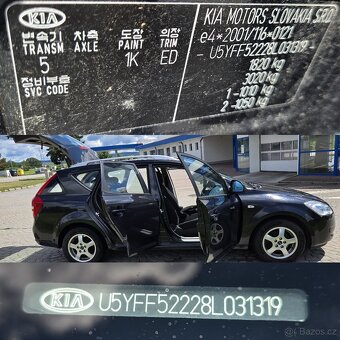 KIA CEED COMBI 1,6 16v 2009 AUTOKLIMA, REZERVACE - 3