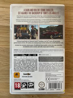 L.A. Noire Nintendo switch - 3