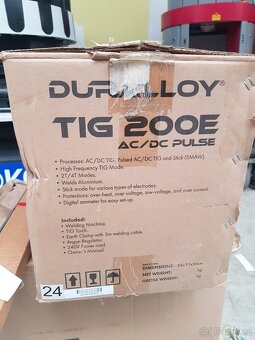 Svářečka na hliník Duralloy TIG 200E - 3