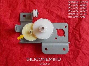 Ozubene kolo GRUNDIG CD7550, PHILIPS CD304 , MARANTZ CD-34 - 3