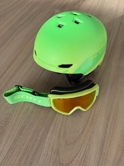 Dětská lyžařská přilba SCOTT+lyžařské brýle SCOTT - komplet - 3