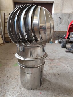 Nabízím komínový regulátor - hlavici TEWIKO 400 s redukcí - 3