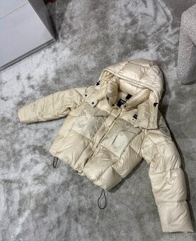 Luxusní, péřová crop bunda BLAUER - 3