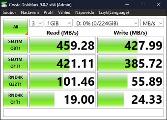 SSD WD Green 240GB – 91 % zdraví - 3