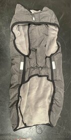 Zimní Obleček-Vesta pro psa Popelka Lux šedý melír 60cm - 3