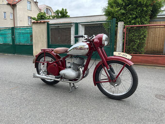 Jawa 350/18 Pérák, r.v. 1953 s TP (shodná čísla) - 3