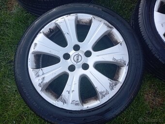 Alu kola Opel Vectra R17 + letní pneumatiky - 3