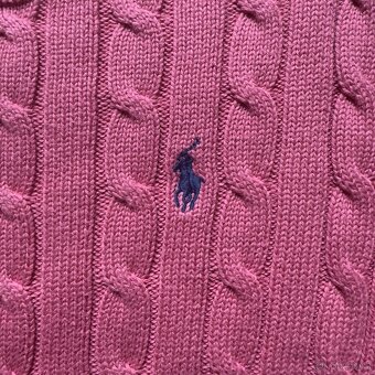 Ralph Lauren Polo růžový svetr - 3