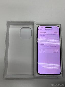 iPhone 15 Pro Max 256 Bílý - 3