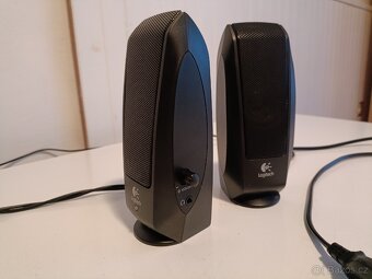 Reproduktory k počítači LOGITECH S-120 BLACK, 2.0 - 3