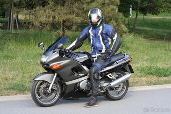 Dvoudílná kožená kombinéza na motorku NAZRAN - vel XXL - 3