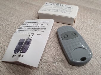 Dálkový ovladač CAME pevný kód 433,92 MHz - 3