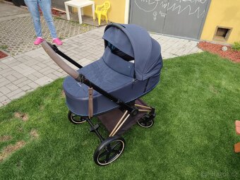 Cybex Priam rose gold + 2x seat pack - 3