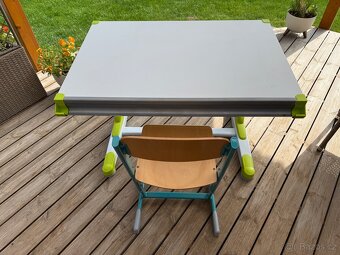 Prodám psací stůl Halmar + rostoucí židle Eco 3-5. - 3