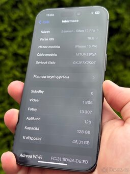 iPhone 15 Pro - Top Stav - 3
