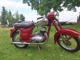 Jawa 350 kývačka 354, půlbuben - 3