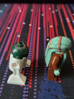 Lego Star Wars Minifugurky Kit Fisto sw0163 + R4-P44 sw0267 - 3