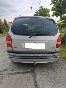 Opel Zafira 1.8 92Kw LPG - jede na tři valce, bez SPZ - 3