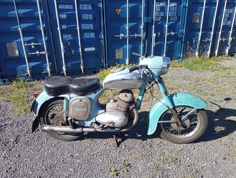 Prodám Jawa 350 354 r. v. 1960 s doklady, v TP zapsána sajda - 3